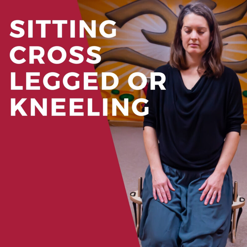 Sitting Cross Legged or Kneeling - Meditation Seats