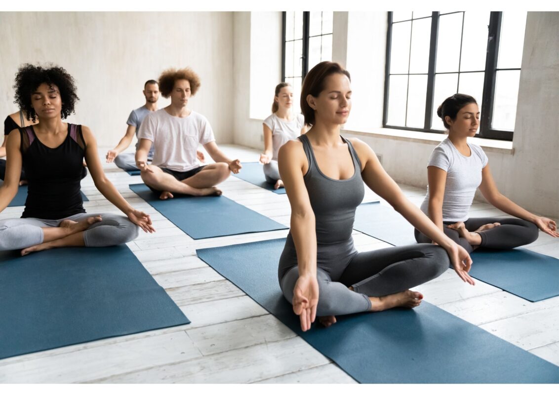 yoga kindseat practise easy seat cross legged